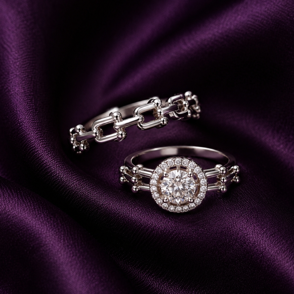 Halo Link Ring Set