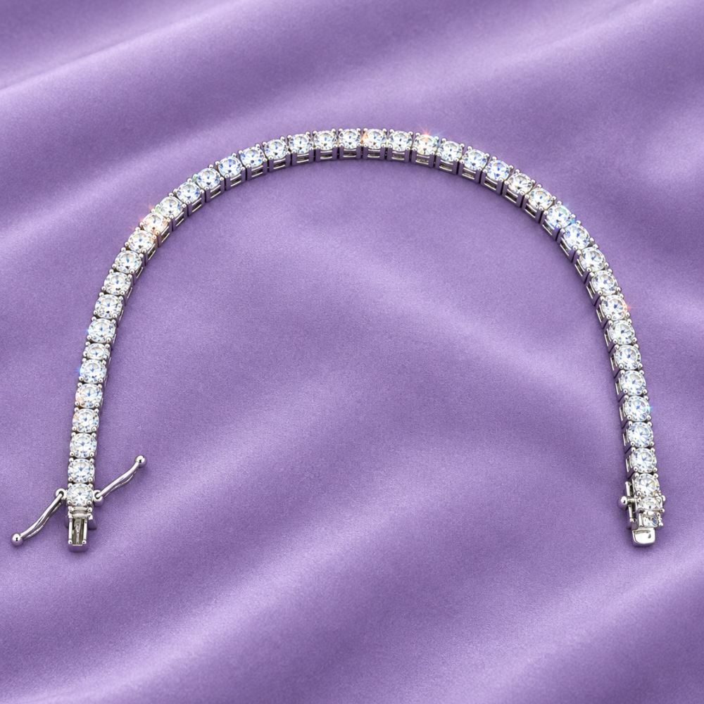 Celeste Moissanite Tennis Bracelet