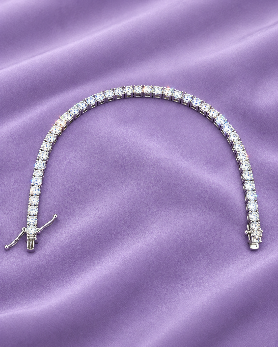 Celeste Moissanite Tennis Bracelet